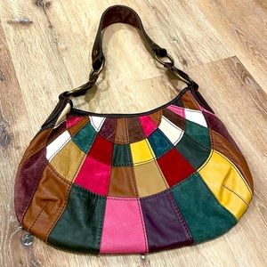 Beautiful patchwork purse by Lucky Brand 🍀
